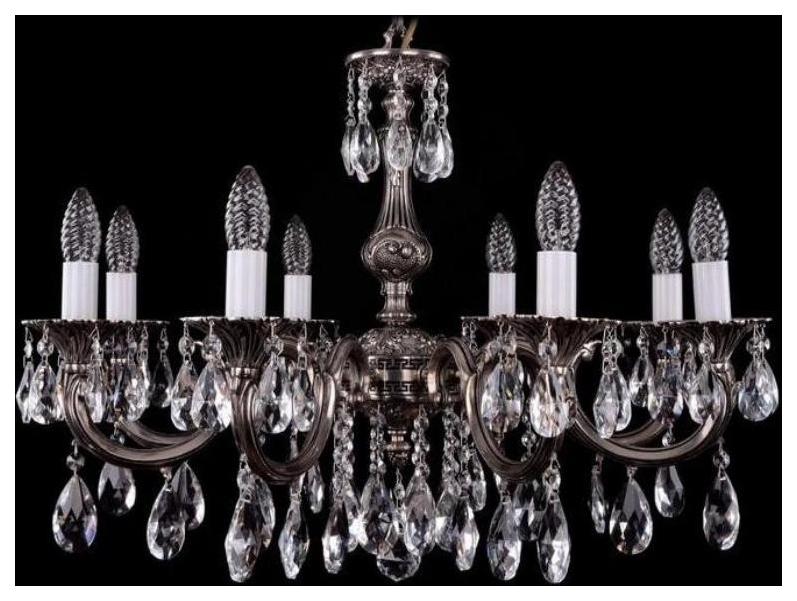 

Люстра подвесная Bohemia Ivele Crystal 1702/8/265/A/NB