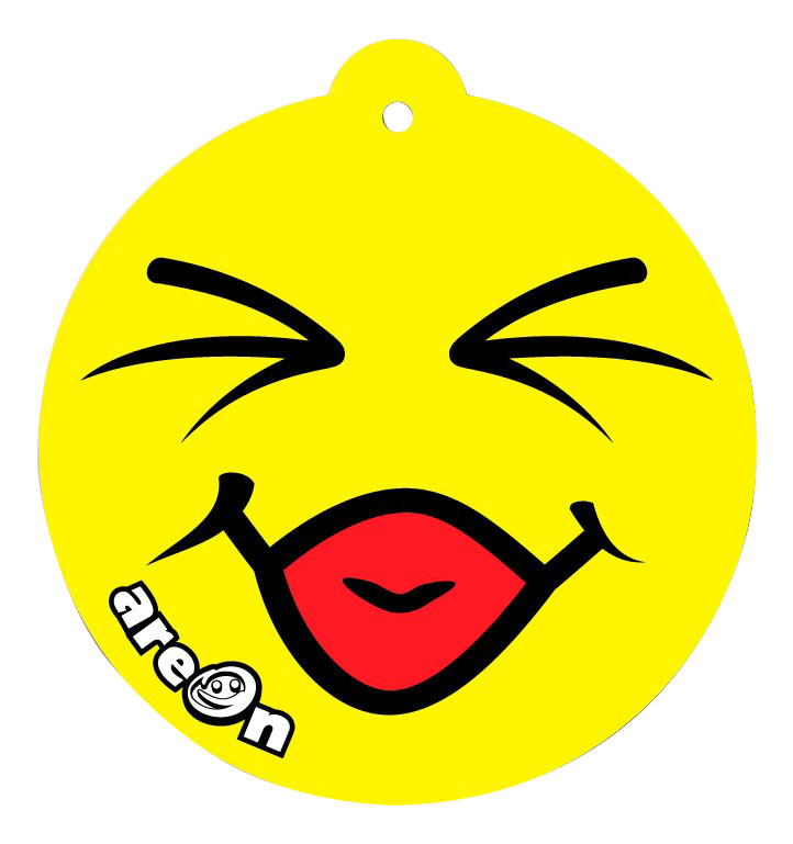 

Ароматизатор в машину Areon бабл гам, Желтый, автомобильный ароматизатор Smile Ring, ASD12, Бабл Гам