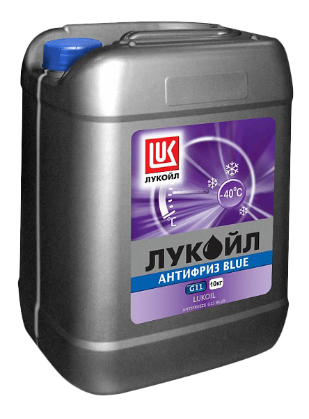 фото Антифриз lukoil синий готовый антифриз -41 10кг