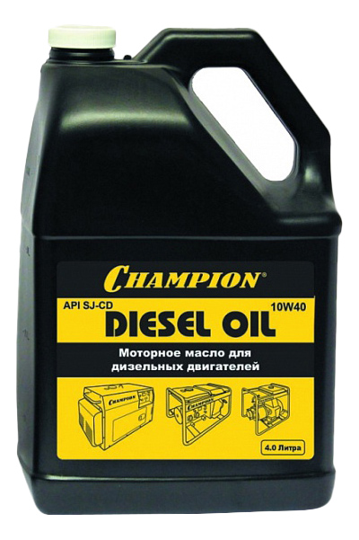 фото Моторное масло champion diesel oil 10w-40 4л