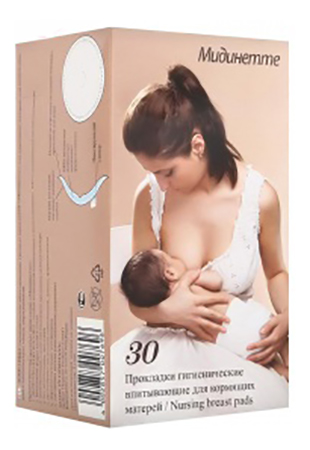 

Прокладки для груди Midinette, эконом, 30 шт., для груди Эконом 30 шт.
