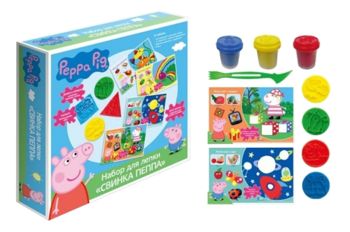 

Набор для лепки из пластилина Peppa Pig Свинка Пеппа, Свинка Пеппа