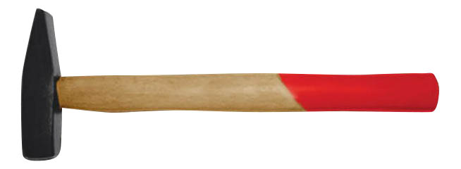 фото Молоток слесарный, деревянная ручка "оптима" 400 гр, курс 44104