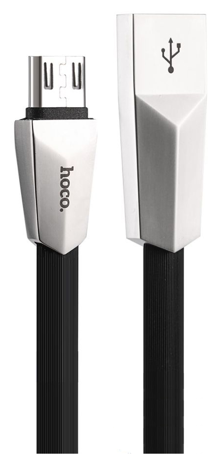 фото Кабель hoco x4 microusb 1,2м black