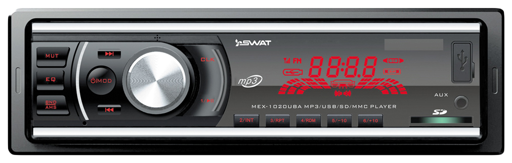 

Автомобильная магнитола SWAT MEX-1020UBA 4x35Вт, MEX-1020UBA