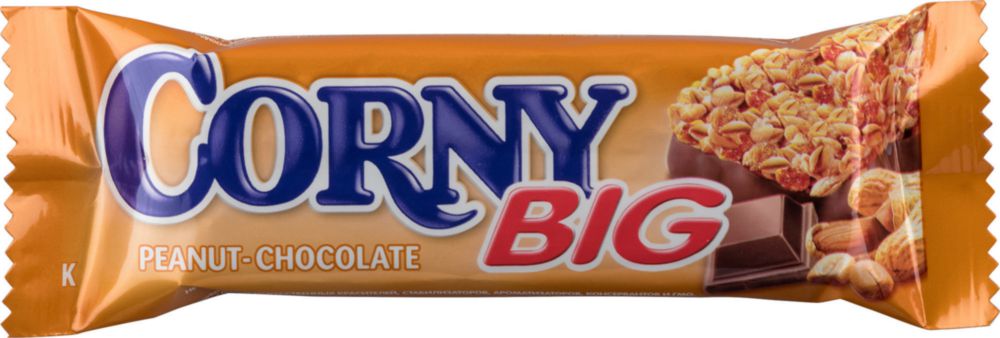 Батончик злаковый Corny big арахис-шоколад 50 г