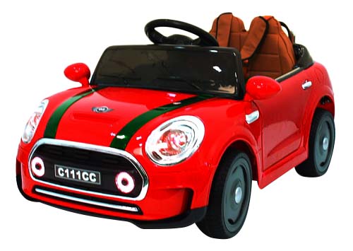 

Электромобиль Mini Cooper красный RIVERTOYS, Mini Cooper красный