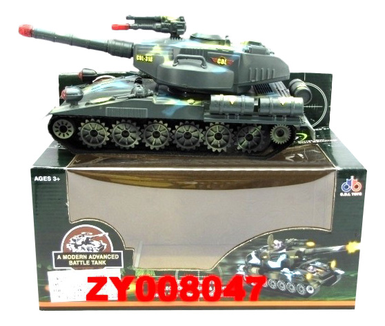 

Танк Craziness Tank 1:32 Shenzhen Toys Б36077, Зеленый, Б36077