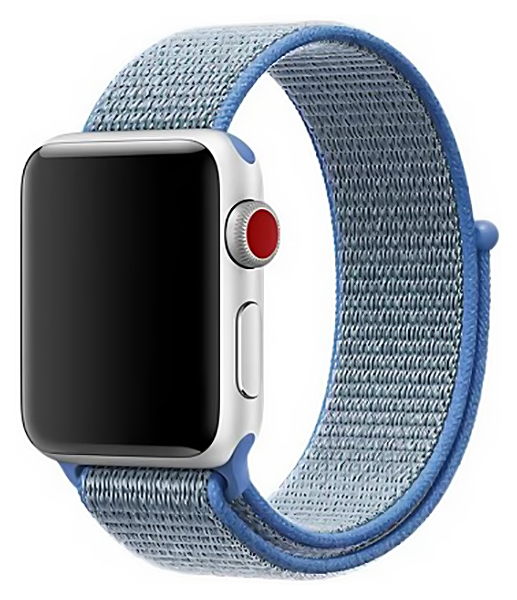 фото Ремешок для смарт-часов apple sport loop для apple watch 38 mm cyan (mrhv2zm/a)