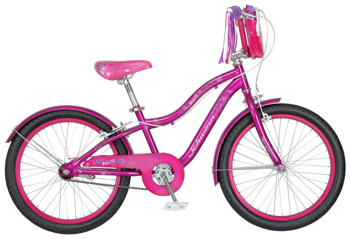 фото Велосипед schwinn 2018 onesize deelite 20 фиолетовый, розовый 56830