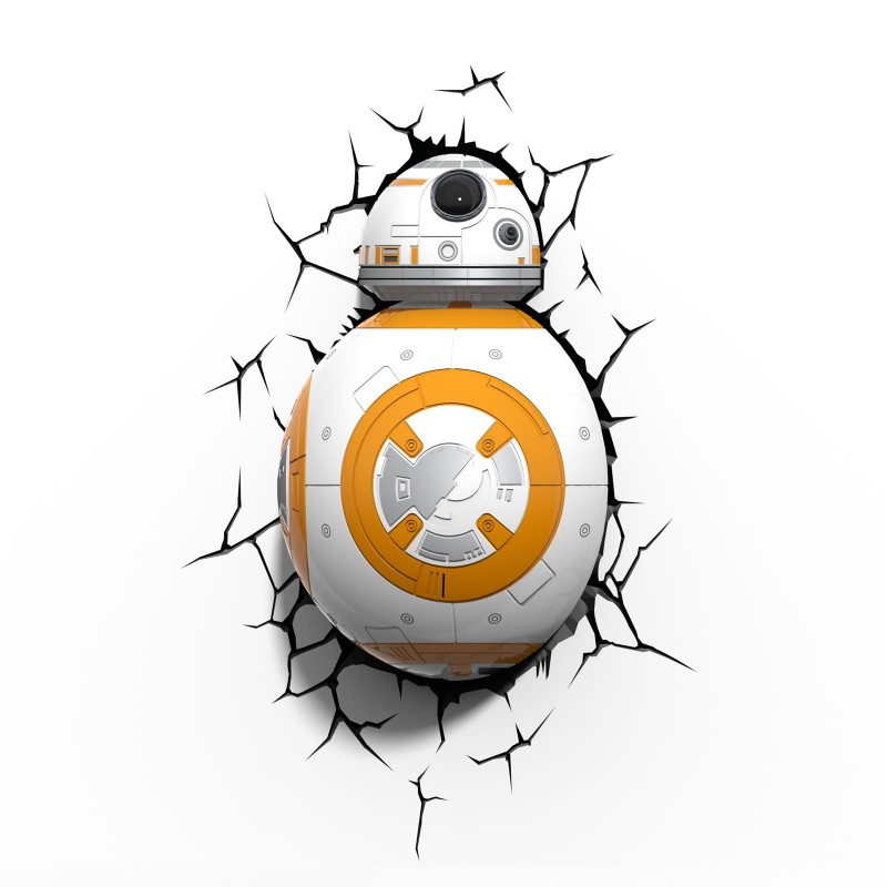 фото Светильник настенный star wars дроид bb-8 3dlightfx 50021