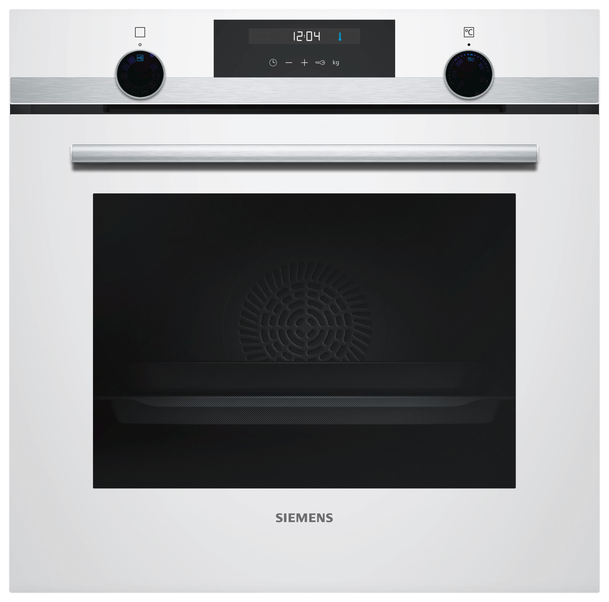 фото Встраиваемый электрический духовой шкаф siemens hb537gbw0r white/silver