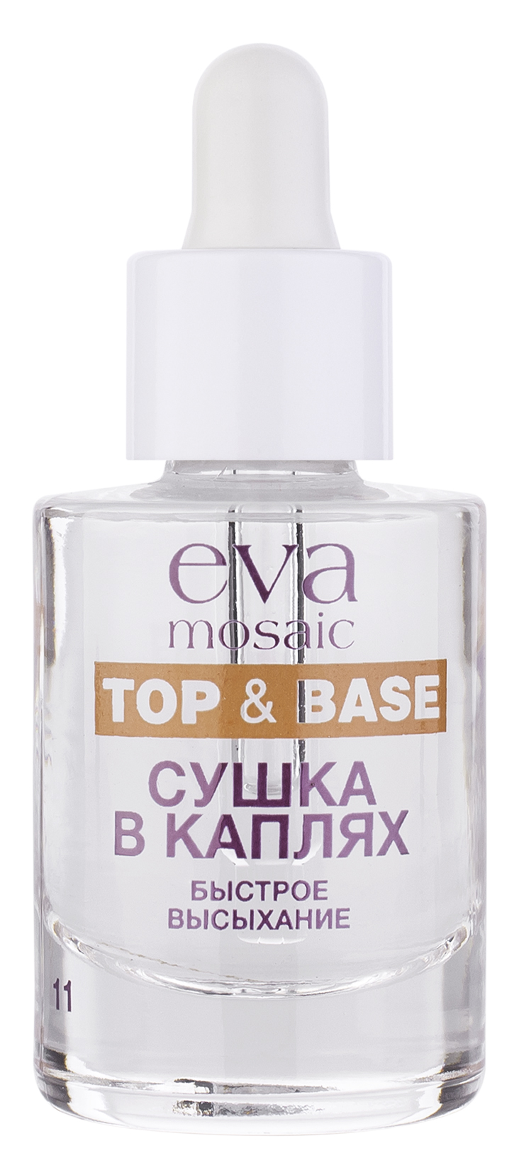 фото Средство для быстрой сушки лака eva mosaic express dry drops, 10 мл