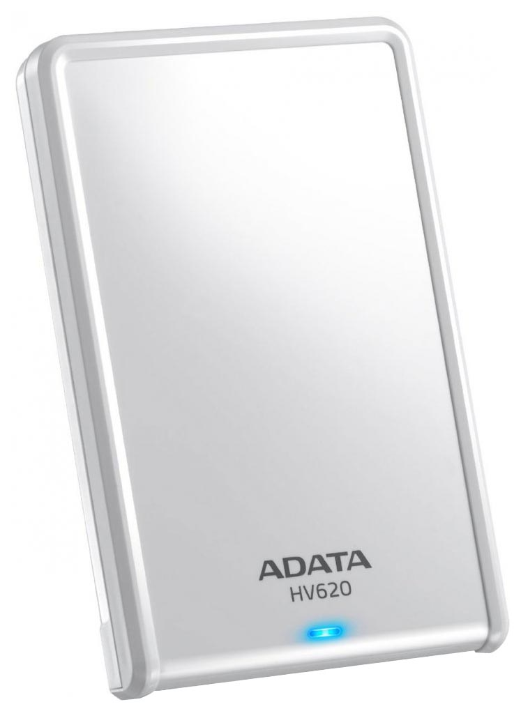 фото Внешний диск hdd adata hv 3tb white (ahv620-3tu3-cwh)