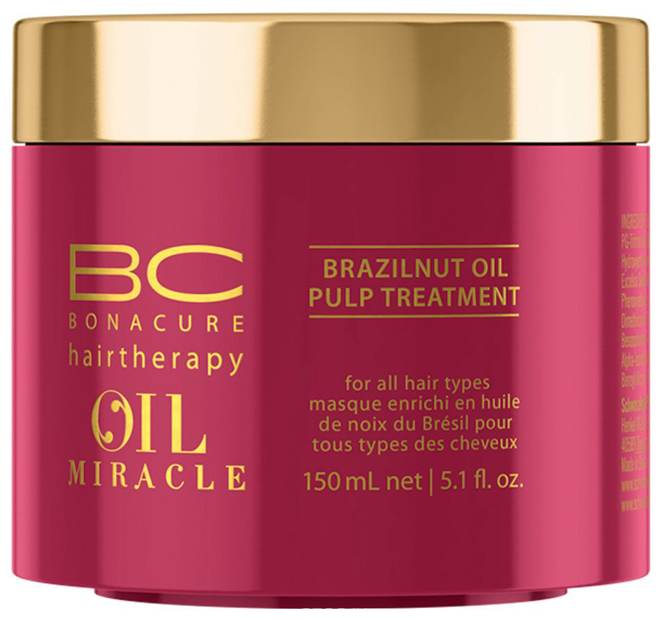 фото Маска для волос bc bonacure oil miracle brazilnut pulp treatment 150 мл schwarzkopf professional