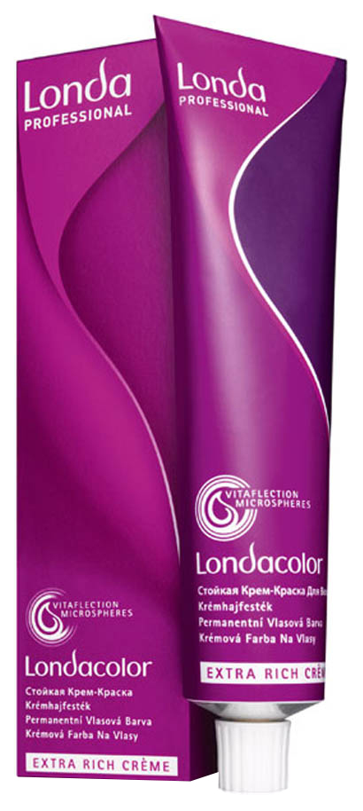 Краска для волос Londa Professional LondaColor Micro reds 5/5 Светлый шатен красный 60 мл londa color стойкая крем краска 81200770 3 6 тёмный шатен фиолетовый 60 мл micro reds