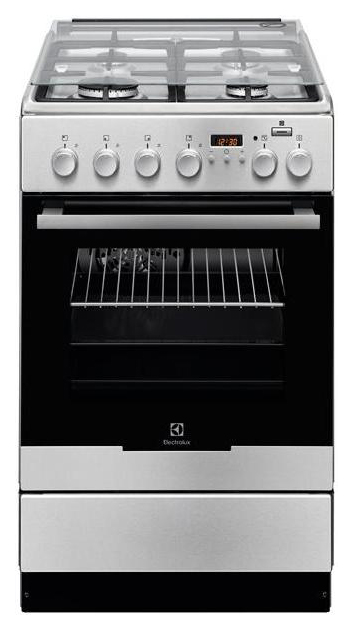 

Комбинированная плита Electrolux EKK96498CX Silver, EKK96498CX