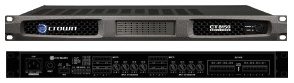 

Усилитель звука Crown CT8150, CT8150