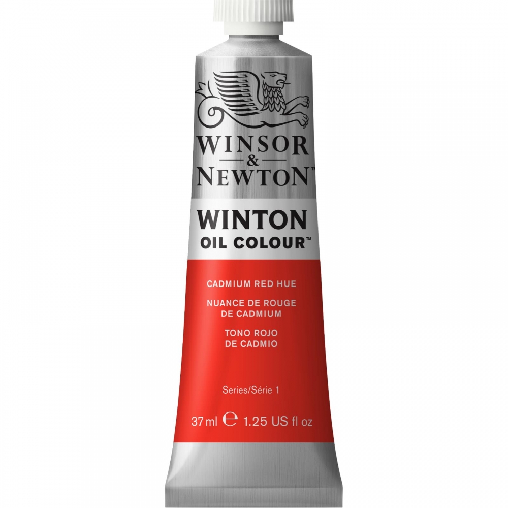 фото Масляная краска winsor&newton winton красный кадмий 37 мл