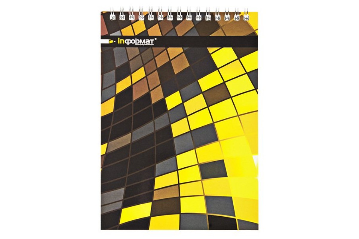 

Блокнот А6 60 л. кл. ILLUSION греб. мел. карт. 65 г/м2