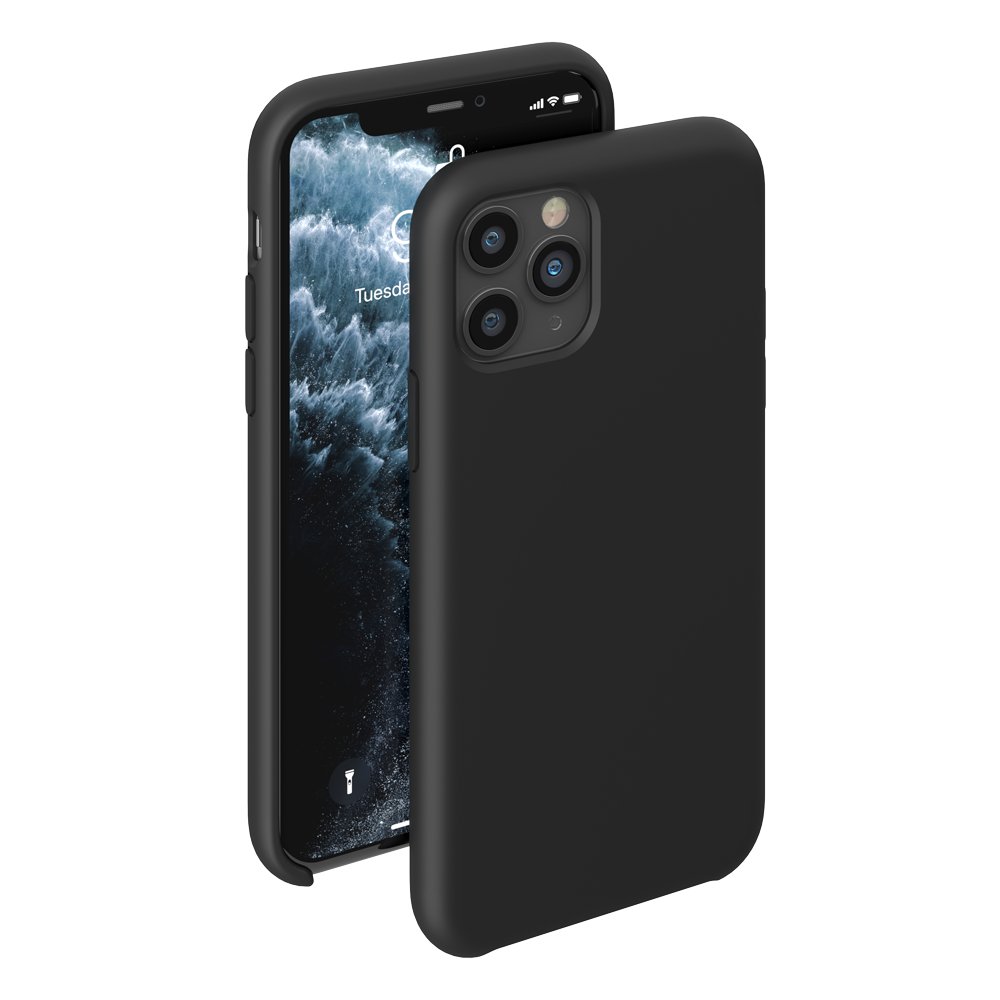 фото Чехол deppa liquid silicone case для apple iphone 11 pro black