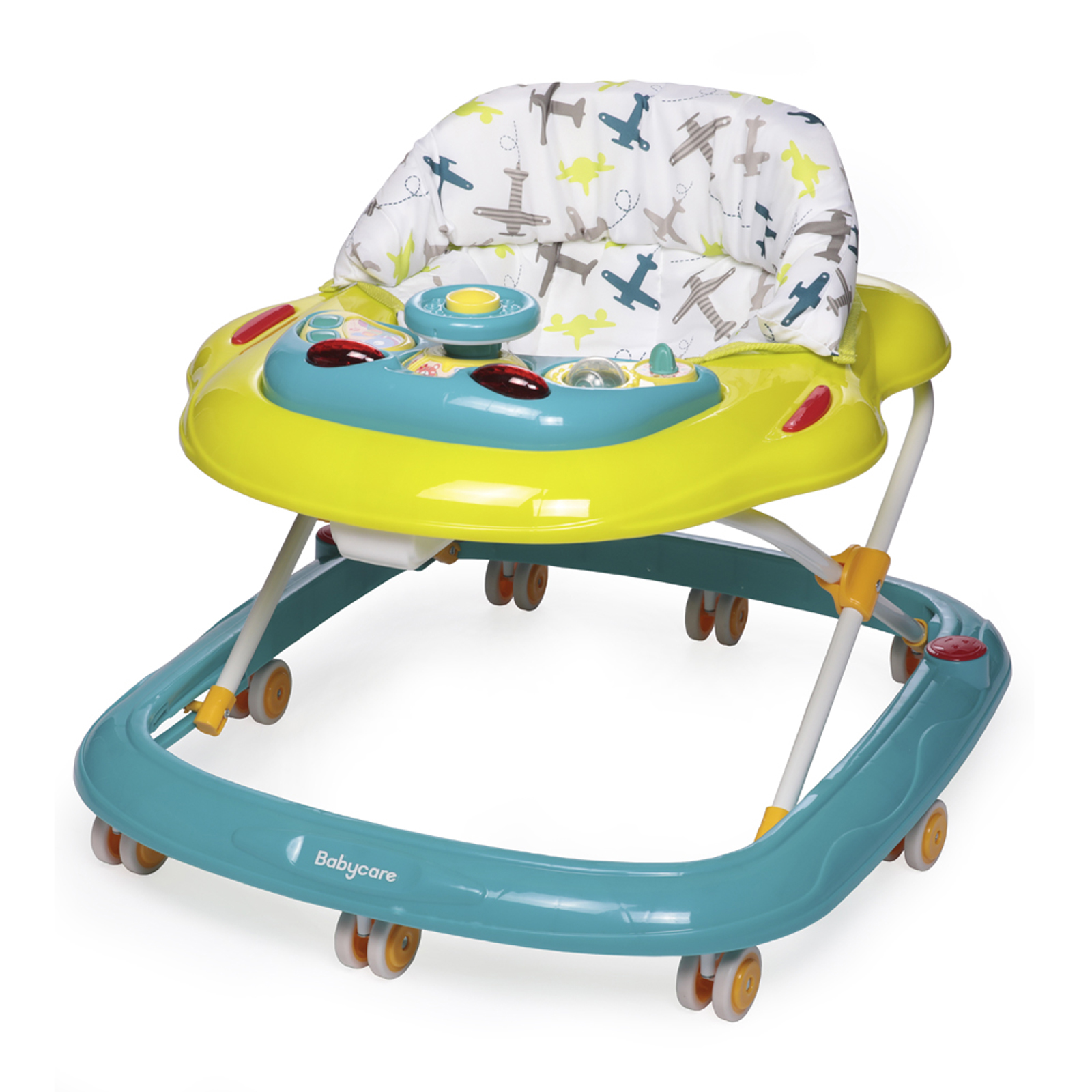 

Ходунки детские Baby Care Pilot зеленые, Pilot
