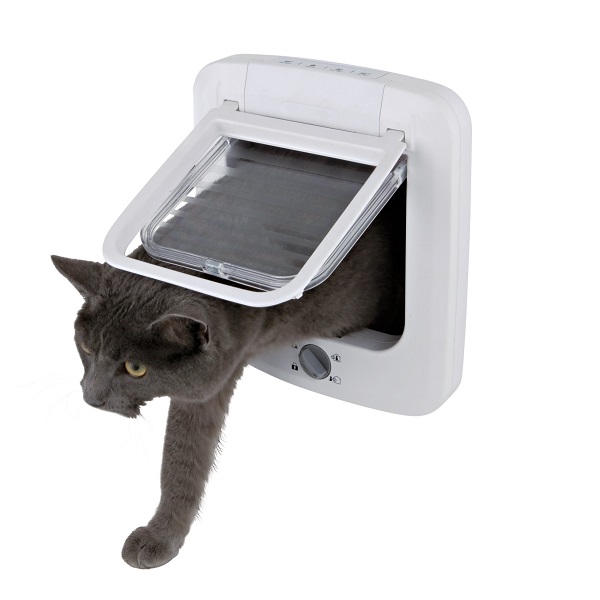 

Дверца для кошек TRIXIE Cat Flap, белая, 15,7х16см