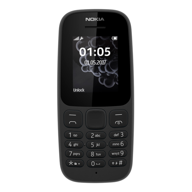 

Мобильный телефон Nokia 105 (TA-1174) Black, 105 (TA-1174)