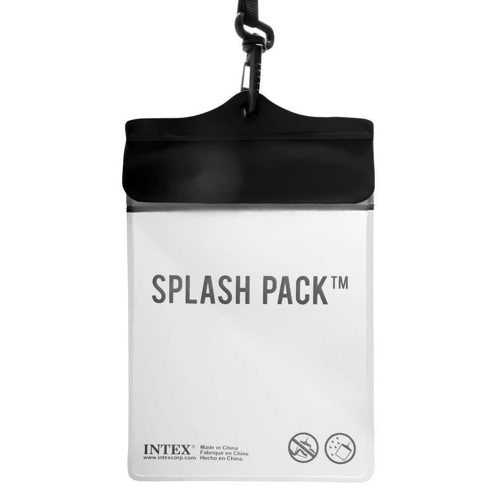 

Гермочехол Intex Splash Pack черный 22 x 20,5 см, Прозрачный, Splash Pack