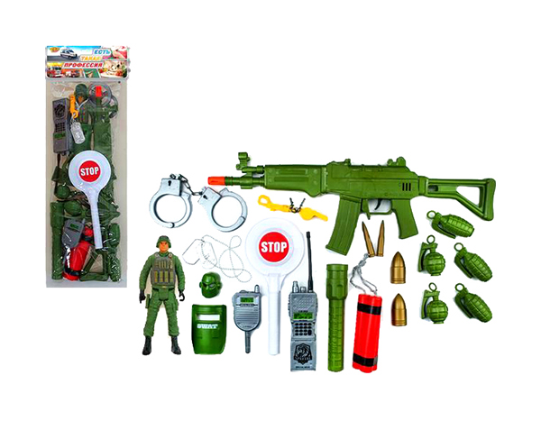 

Игровой набор Yako Toys Есть такая профессия Военный M9212