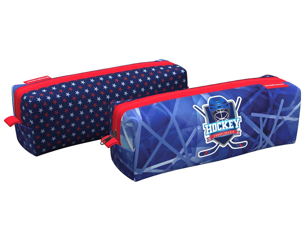 

Пенал квадро ErichKrause® 210x70x70мм Hockey
