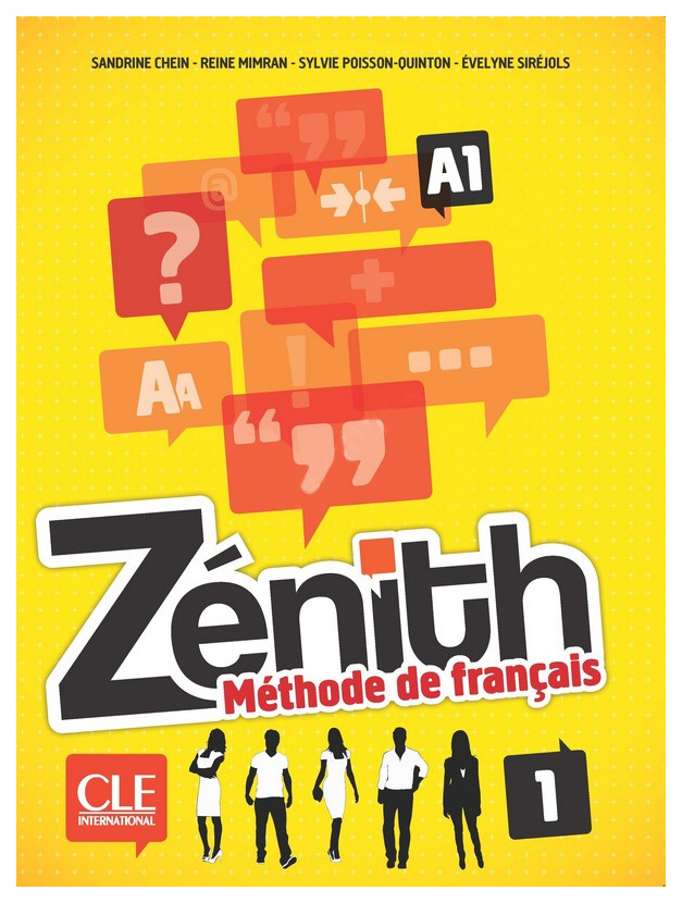 

Книга CLE International "Zenith: Livre de l'Eleve 1 (+ DVD)"