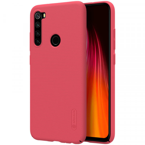 фото Чехол nillkin matte для xiaomi redmi note 8 red