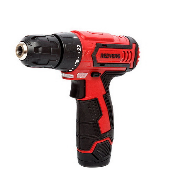 

Акк. безударная дрель-шуруповерт RedVerg RD-SD10L/1-1