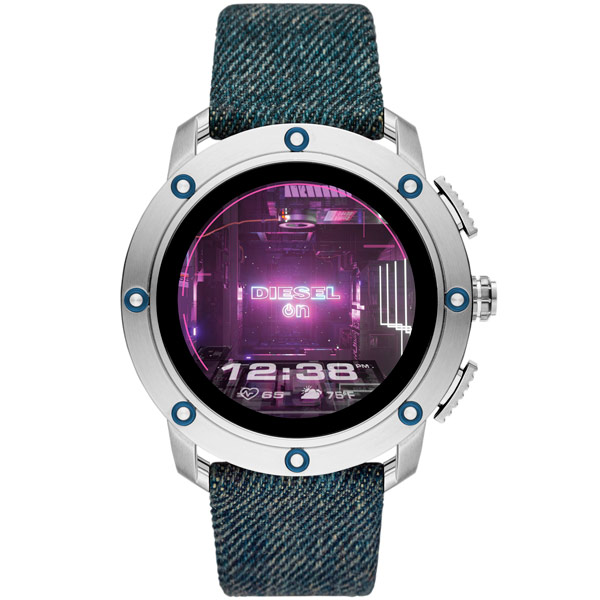 фото Смарт-часы diesel axial dzt2015 silver/blue