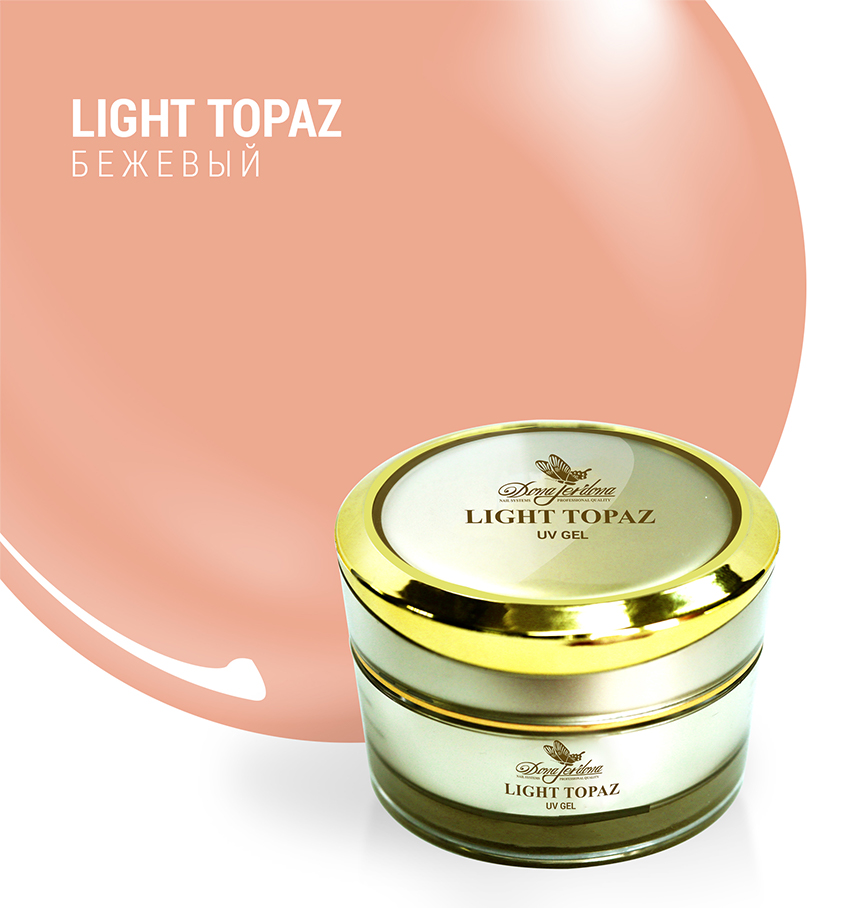 

Гель Light Topaz Dona Jerdona Бежевый, камуфлирующий, 30мл