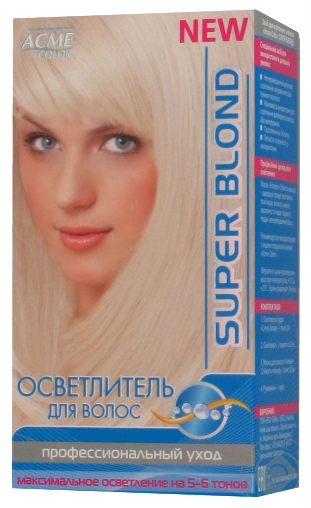 

Осветлитель для волос Acme Color Super Blond 70 мл