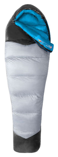 фото Спальный мешок the north face blue kazoo regular серый, правый t93g64reg