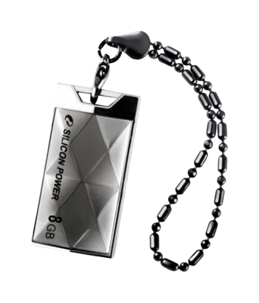 

Флешка Silicon Power Touch 850 8ГБ Silver (SP008GBUF2850V1T), Touch 850
