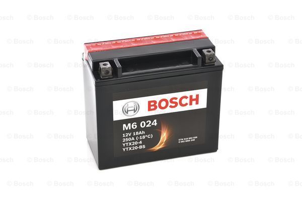 фото Аккумулятор автомобильный bosch 0 092 m60 240 18 ач