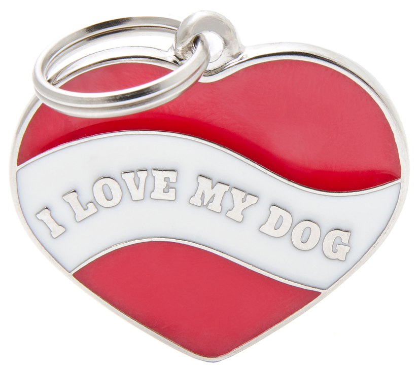 

Адресник для кошек и собак My Family Charms Сердце (3 х 3,7 см)
