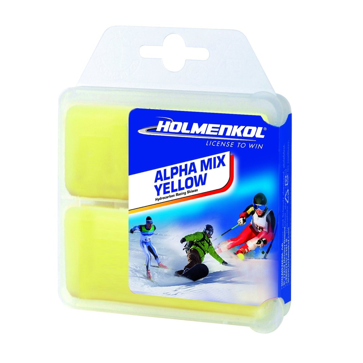 Набор HOLMENKOL Alphamix Weltcup Skiwax 0C/-4C 70 г