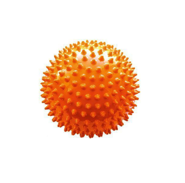 Мяч ежик Альпина Пласт в подарочной упаковке 6,5 см оранжевый