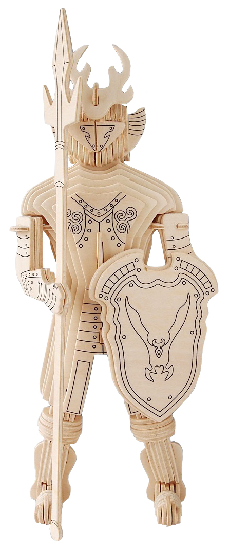 

Модель деревянная сборная Wooden Toys Рыцарь 3