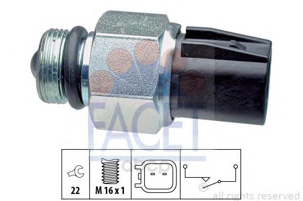

Датчик заднего хода Ford C-Max, Focus II Facet 76267