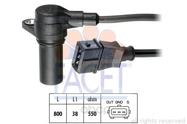 

Датчик автомобильный Facet 90181