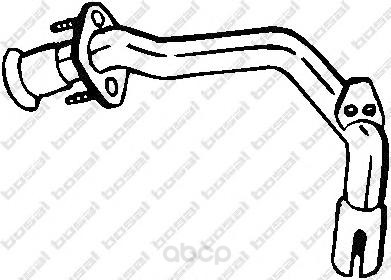 

Глушитель выхлопной системы bosal 824207