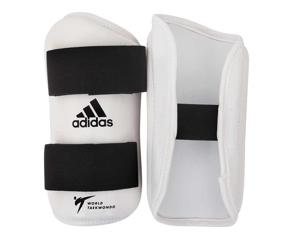 фото Защита предплечья для тхэквондо adidas wt forearm protector белая s