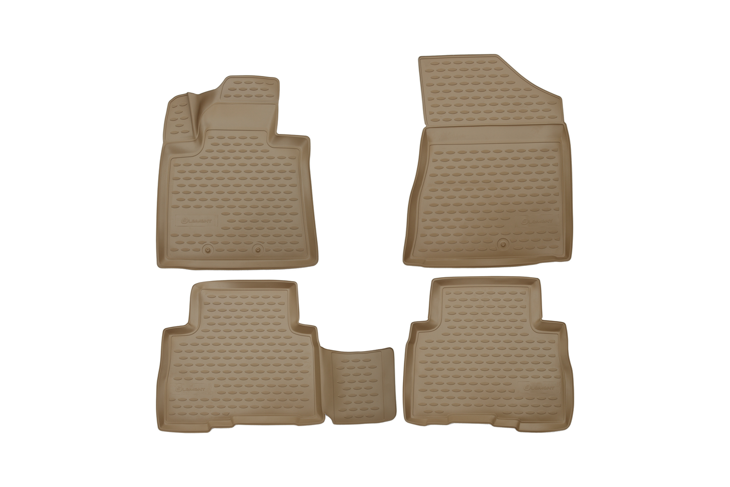 

Коврики в салон Element для KIA Sorento 2012-2015, 4 шт. полиуретан, бежевые