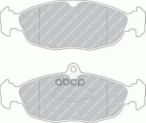 

Комплект тормозных колодок FERODO FSL732